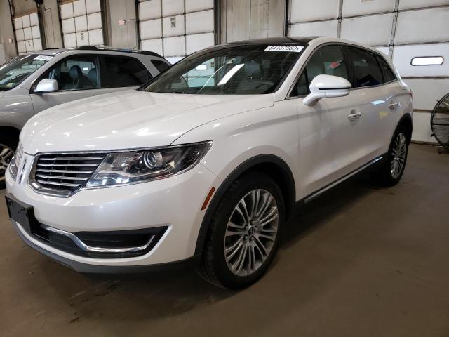 LINCOLN MKX RESERV 2016 with VIN 2LMTJ8LR7GBL28978 - Photo from auction