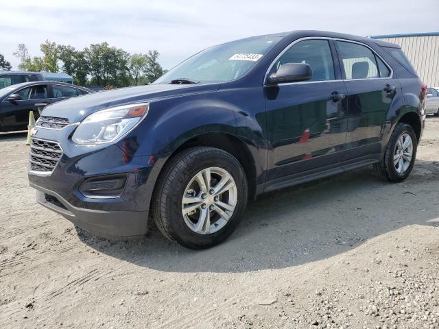 CHEVROLET EQUINOX LS 2017 with VIN 2GNALBEK9H1534025 - Photo from auction