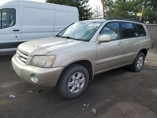 TOYOTA HIGHLANDER 2003 with VIN JTEHF21A330107418 - Photo from auction