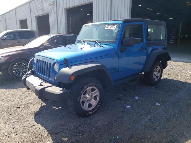 Photo 1 from auction – 2015 JEEP WRANGLER S with VIN 1C4AJWAG4FL534772