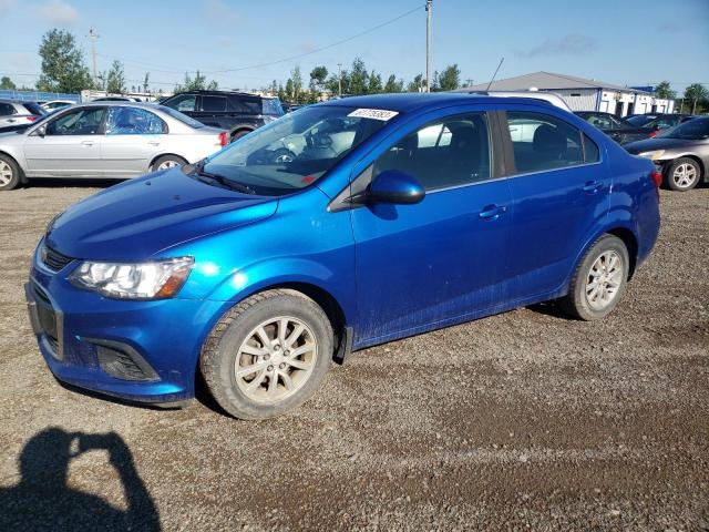 CHEVROLET SONIC LT 2018 with VIN 1G1JD5SH0J4104340 - Photo from auction