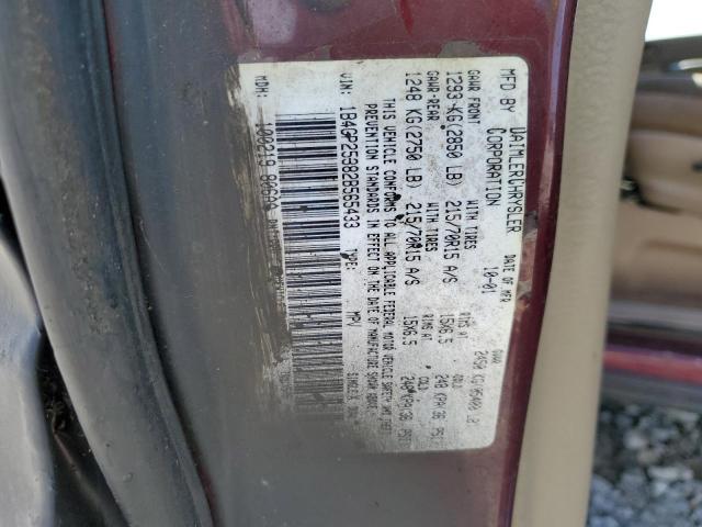 Photo 14 from auction – 2002 DODGE CARAVAN SE with VIN 1B4GP25382B565433