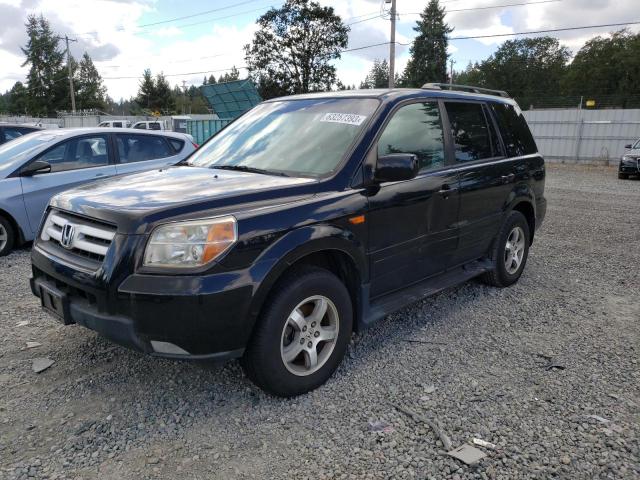 HONDA PILOT EXL 2007 with VIN 5FNYF28777B041557 - Photo from auction