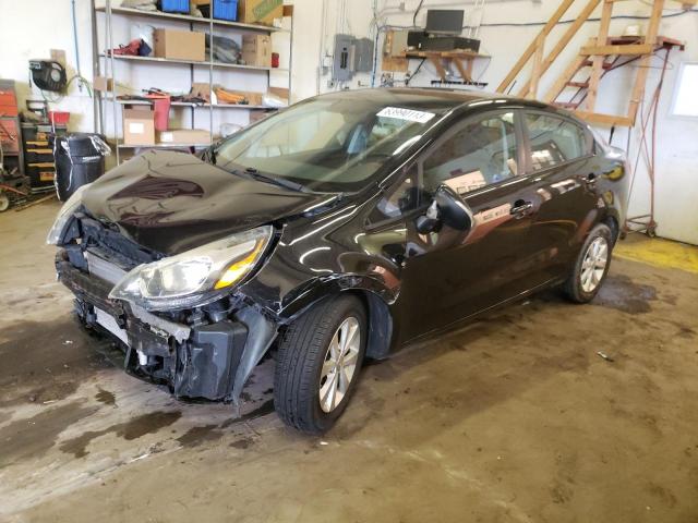 KIA RIO EX 2013 with VIN KNADN4A33D6158156 - Photo from auction