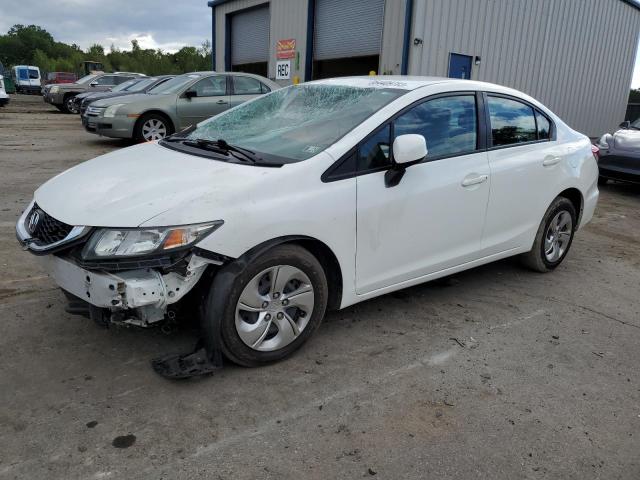 HONDA CIVIC LX 2013 with VIN 19XFB2F55DE257283 - Photo from auction