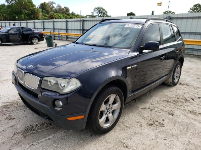 BMW X3 3.0SI 2008 with VIN WBXPC93498WE79056 - Photo from auction
