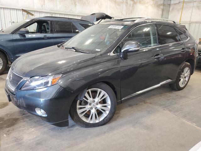 LEXUS RX 450 2010 with VIN JTJBC1BA2A2015923 - Photo from auction