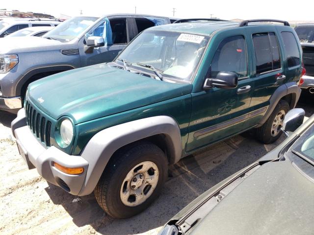 Photo 1 from auction – 2003 JEEP LIBERTY SP with VIN 1J4GL48KX3W731307