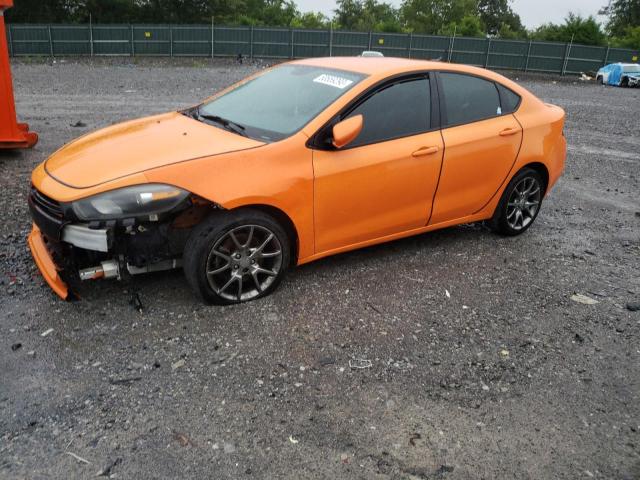 DODGE DART SXT 2013 with VIN 1C3CDFBA1DD346071 - Photo from auction