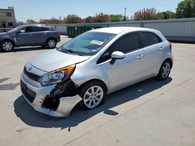 KIA RIO LX 2016 with VIN KNADM5A37G6668135 - Photo from auction