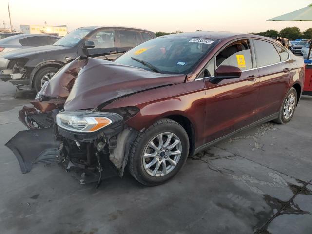 FORD FUSION S 2016 with VIN 3FA6P0G7XGR132577 - Photo from auction