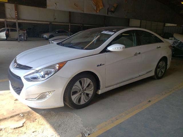 HYUNDAI SONATA HYB 2015 with VIN KMHEC4A43FA135431 - Photo from auction