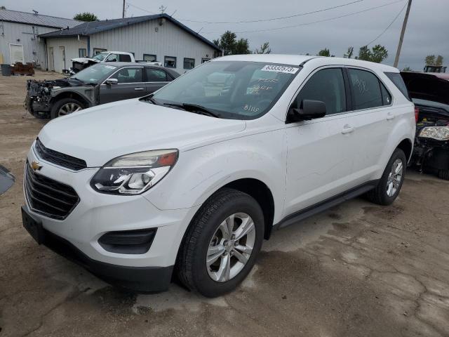CHEVROLET EQUINOX LS 2017 with VIN 2GNALBEK1H1510382 - Photo from auction