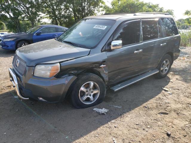 HONDA PILOT EXL 2007 with VIN 5FNYF18737B012597 - Photo from auction
