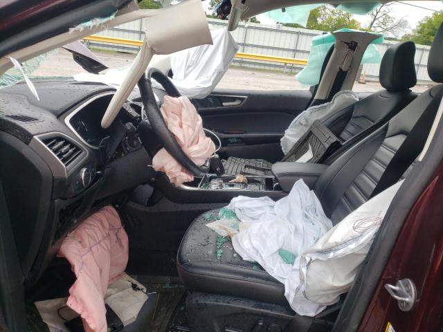Photo 7 from auction – 2020 FORD EDGE SEL with VIN 2FMPK3J97LBA17416