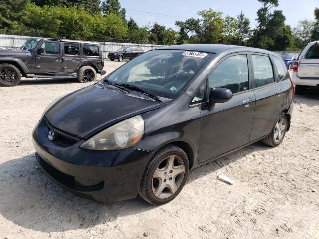 HONDA FIT 2008 with VIN JHMGD374X8S021319 - Photo from auction
