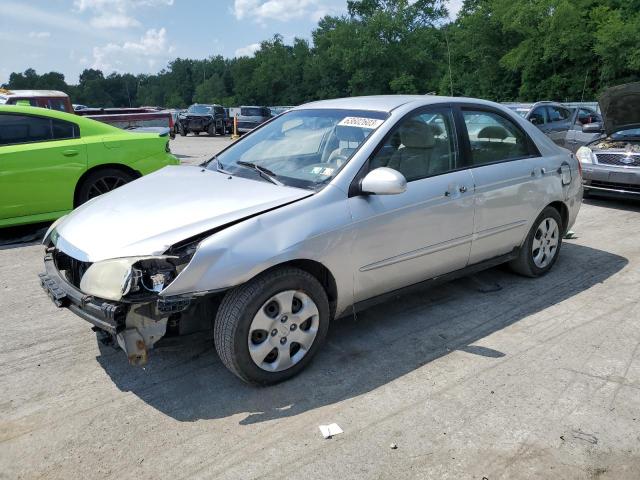KIA SPECTRA EX 2008 with VIN KNAFE121485531429 - Photo from auction