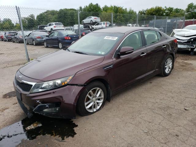 KIA OPTIMA LX 2013 with VIN 5XXGM4A79DG102679 - Photo from auction