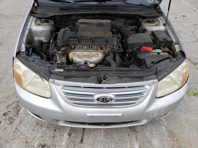 Photo 11 from auction – 2007 KIA SPECTRA EX with VIN KNAFE121475383524
