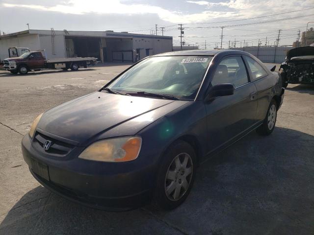 HONDA CIVIC EX 2002 with VIN 1HGEM21962L047961 - Photo from auction