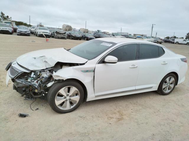 KIA OPTIMA HYB 2016 with VIN KNAGN4AD4G5098873 - Photo from auction