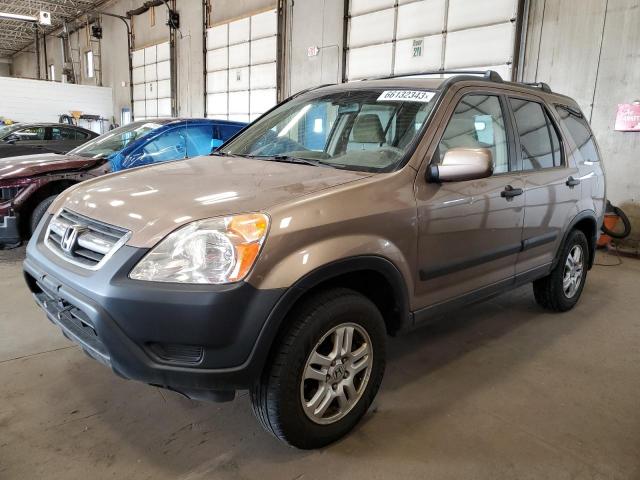 HONDA CR-V EX 2002 with VIN JHLRD78822C030507 - Photo from auction