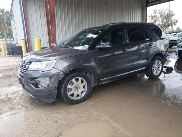 FORD EXPLORER X 2017 with VIN 1FM5K7D83HGC02645 - Photo from auction