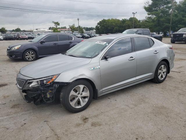 KIA OPTIMA HYB 2015 with VIN KNAGM4AD0F5084499 - Photo from auction