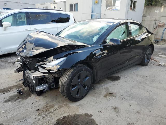TESLA MODEL 3 2022 with VIN 5YJ3E1EB2NF288742 - Photo from auction