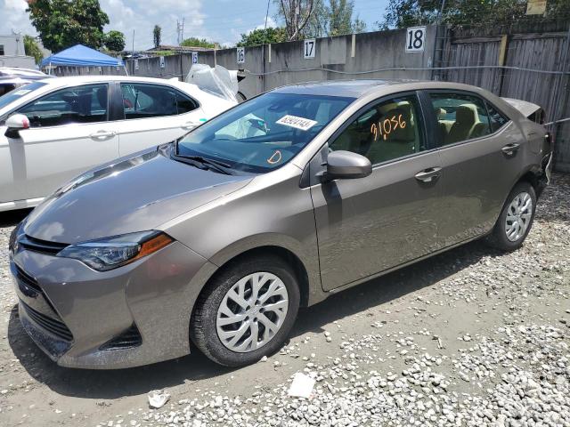 TOYOTA COROLLA L 2019 with VIN 5YFBURHE6KP888568 - Photo from auction