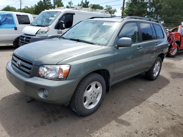 TOYOTA HIGHLANDER 2006 with VIN JTEEP21A760182871 - Photo from auction