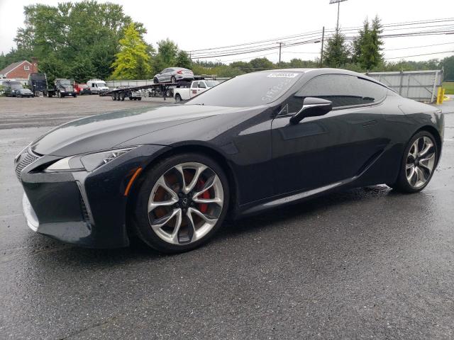 LEXUS LC 500 2018 with VIN JTHHP5AY9JA003814 - Photo from auction