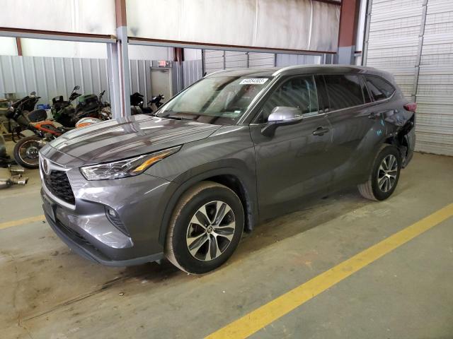 TOYOTA HIGHLANDER 2022 with VIN 5TDGZRBH5NS559981 - Photo from auction