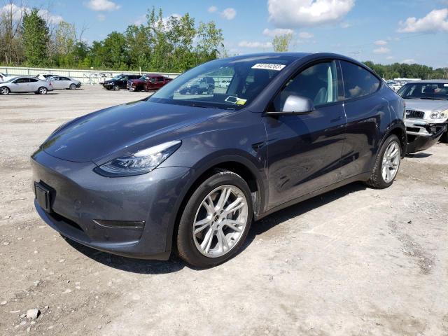 TESLA MODEL Y 2022 with VIN 7SAYGDEE0NA022213 - Photo from auction