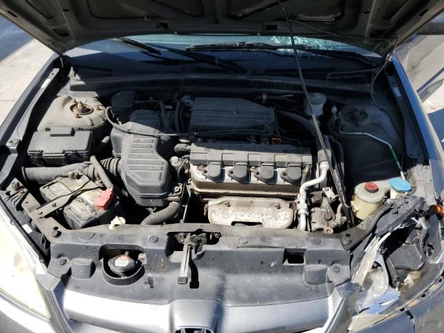 Photo 11 from auction – 2004 HONDA CIVIC LX with VIN 2HGES16504H529945