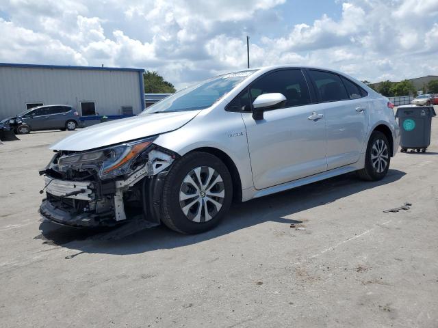 TOYOTA COROLLA LE 2020 with VIN JTDEBRBE3LJ017614 - Photo from auction