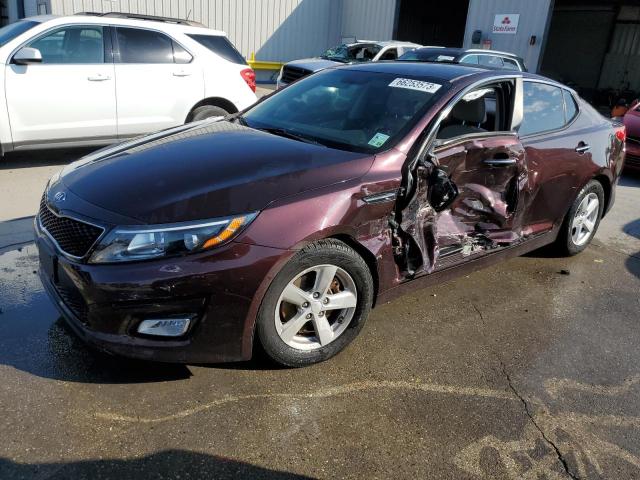 KIA OPTIMA LX 2015 with VIN 5XXGM4A72FG475193 - Photo from auction