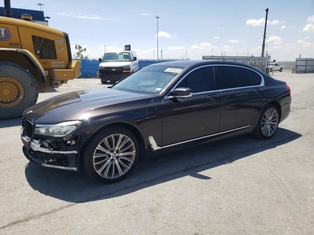 BMW 740 I 2017 with VIN WBA7E2C5XHG739752 - Photo from auction