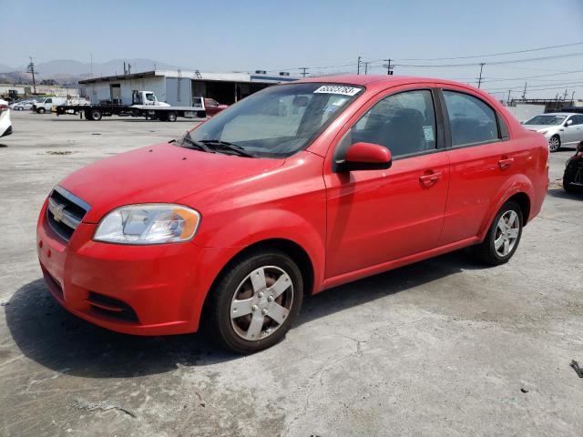 CHEVROLET AVEO 2010 with VIN KL1TD5DE9AB113320 - Photo from auction