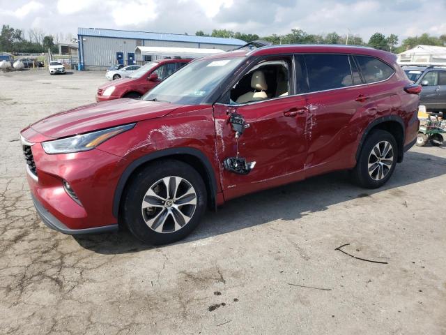 TOYOTA HIGHLANDER 2021 with VIN 5TDHBRCH7MS037021 - Photo from auction