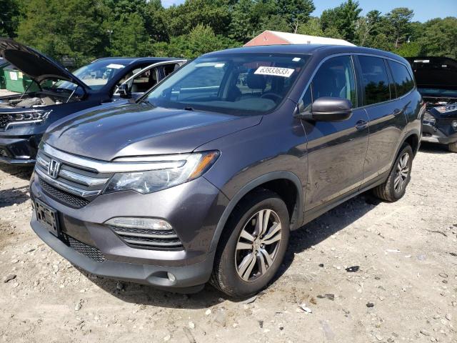 HONDA PILOT EX 2018 with VIN 5FNYF6H33JB002301 - Photo from auction