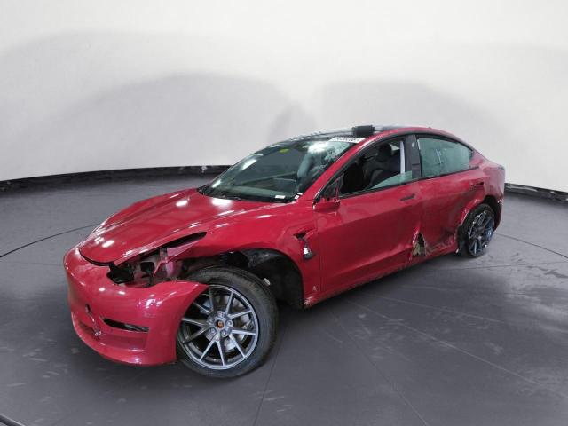TESLA MODEL 3 2022 with VIN 5YJ3E1EB1NF189121 - Photo from auction