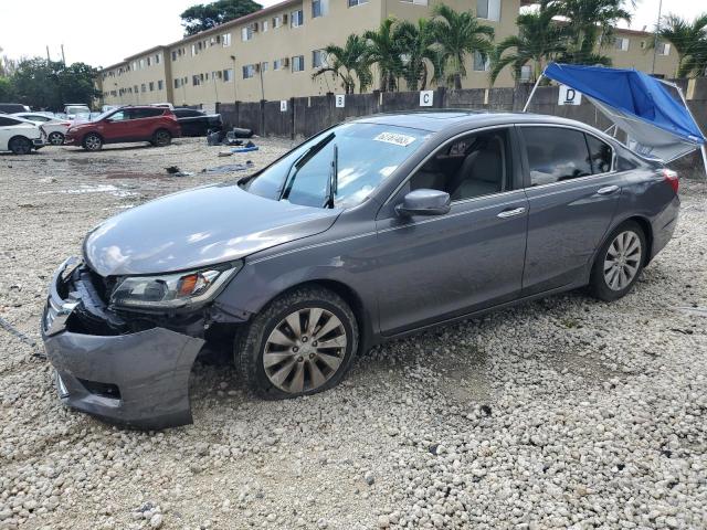 HONDA ACCORD EXL 2014 with VIN 1HGCR2F80EA066921 - Photo from auction