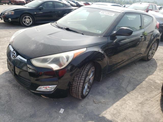HYUNDAI VELOSTER 2013 with VIN KMHTC6AD2DU107912 - Photo from auction