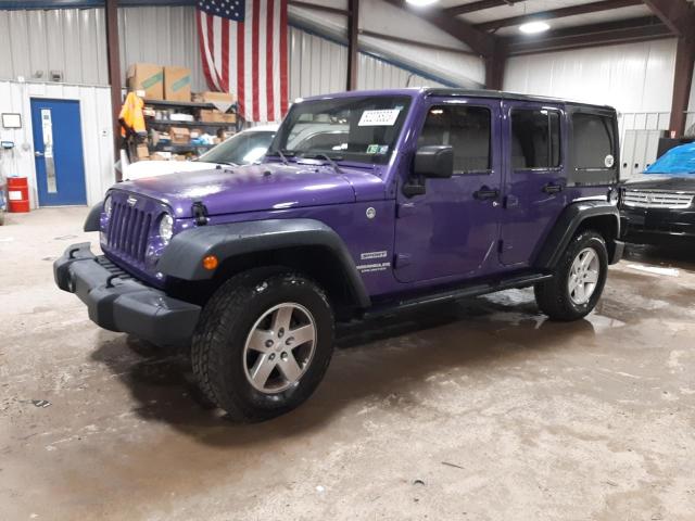 JEEP WRANGLER U 2017 with VIN 1C4BJWDG0HL722062 - Photo from auction
