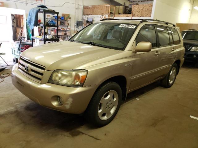TOYOTA HIGHLANDER 2005 with VIN JTEDP21A850085575 - Photo from auction