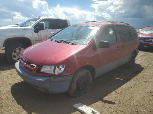 TOYOTA SIENNA LE 2000 with VIN 4T3ZF13C4YU249944 - Photo from auction