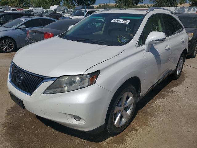 LEXUS RX 350 2011 with VIN 2T2BK1BAXBC104899 - Photo from auction