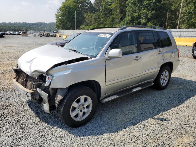 TOYOTA HIGHLANDER 2001 with VIN JTEHF21A610004099 - Photo from auction