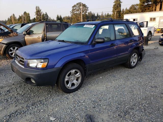 SUBARU FORESTER 2 2003 with VIN JF1SG63623G709067 - Photo from auction